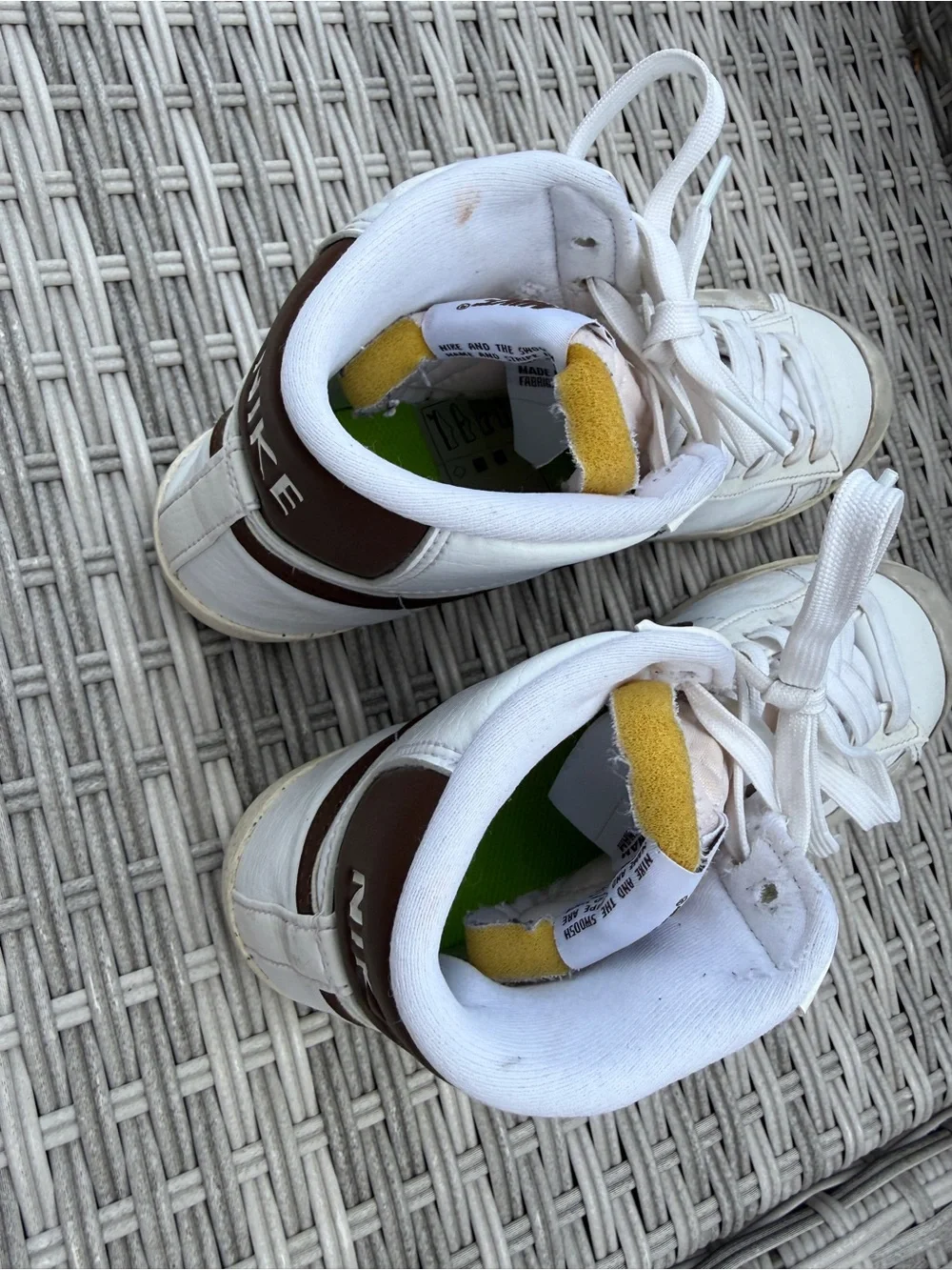 Nike womens Blazer Mid '77 Next Nature 'Cacao Wow' sneakers size 7.5 espresso
